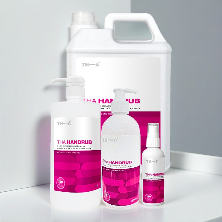 Dung dịch rửa tay chưa chlorhixidine được sản xuất bởi TH-A